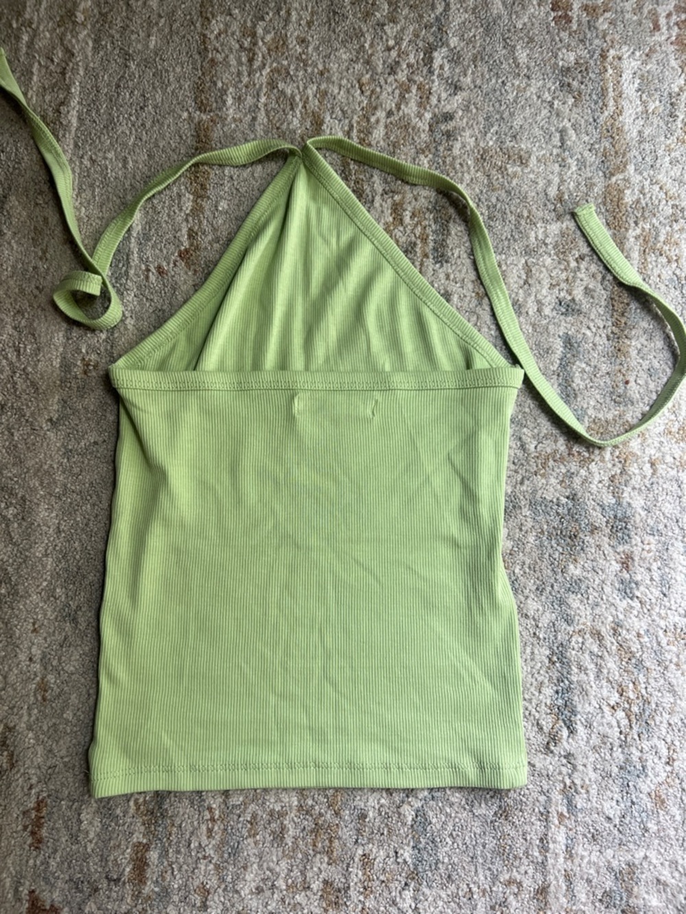 Madewell Ribbed Halter Tank Top